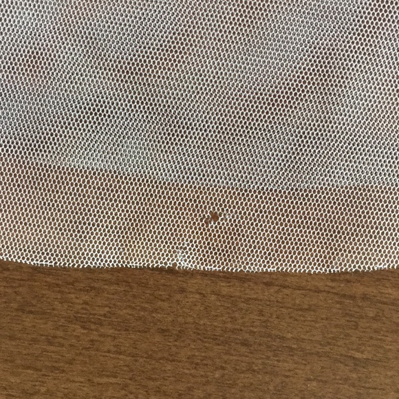 Vintage Y2K Lux brand tulle mesh silver sequin skirt ethereal pixie ballerina 🩰 - Picture 12 of 15